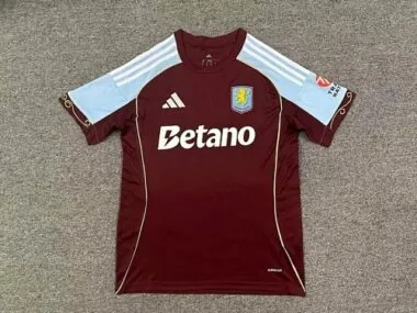25-26 Aston Villa Home Soccer Jerseys