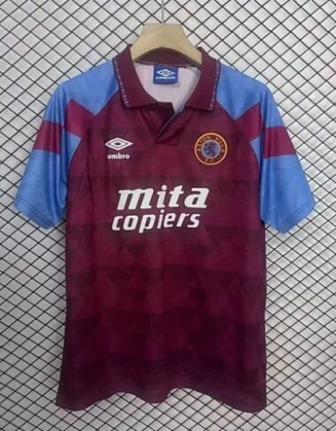 1998 Aston Villa Home Retro Soccer Jerseys