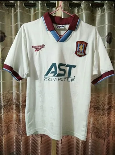95/96 Aston Villa Away Retro Soccer Jerseys