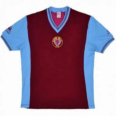 81/82 Aston Villa Home Retro Soccer Jerseys