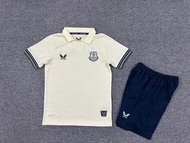 25-26 Everton Away Kids Soccer Jerseys