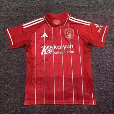 25-26 Nottingham Forest Home Soccer Jerseys