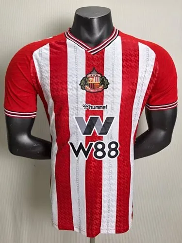 Camisetas de fútbol de la temporada 25-26 del Sunderland, versión para jugadores locales
