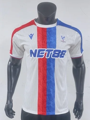 Camisolas de futebol do Crystal Palace para jogos fora de casa, versões dos jogadores, 25-26