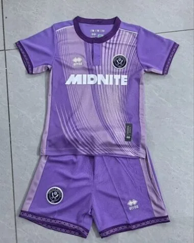 25-26 Sheffield United Third Kids Soccer Jerseys