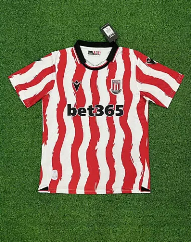 25-26 Stoke City Home Soccer Jerseys