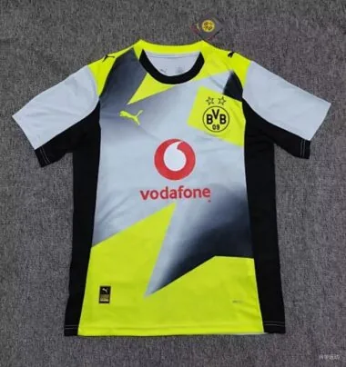 25-26 Dortmund Away Soccer Jerseys