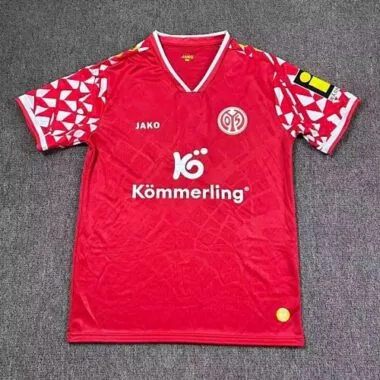 25-26 Mainz Home Soccer Jerseys