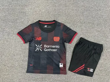 25-26 Leverkusen Home Kids Soccer Jerseys