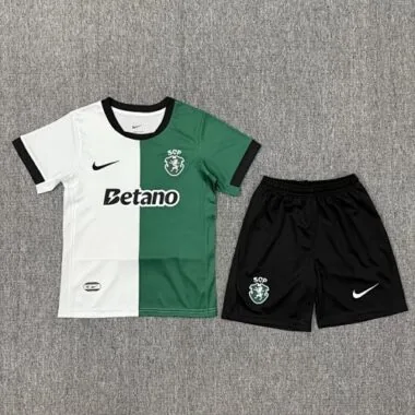 25-26 Speciale voetbalshirts voor kinderen van Sporting Lissabon