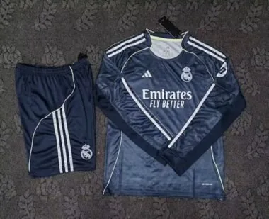 Maillots de football pour enfants Real Madrid 25-26 (à l'extérieur)