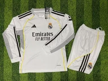 Maillots de football pour enfants Real Madrid 25-26 (domicile)