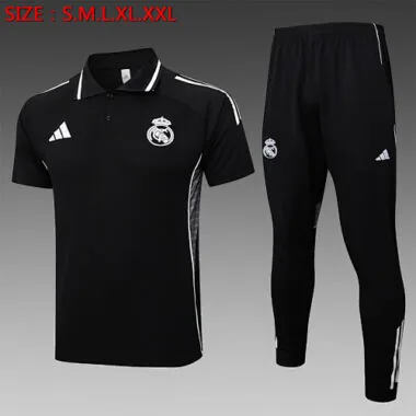 Tenue de football d'entraînement Polo Real Madrid 25-26