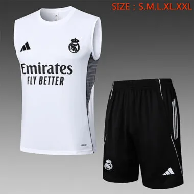 Maillot d'entraînement de football du Real Madrid 25-26