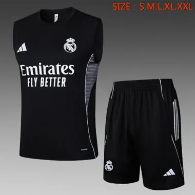 Maillot d'entraînement de football du Real Madrid 25-26