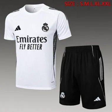 Tenue d'entraînement de football du Real Madrid 25-26