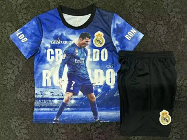 Maillots de football pour enfants du Real Madrid n° 25-26
