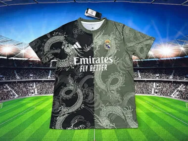Maillots de football spéciaux du Real Madrid n° 25-26