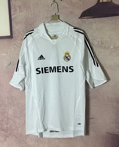 05/06 Real Madrid Home Retro Soccer Jerseys