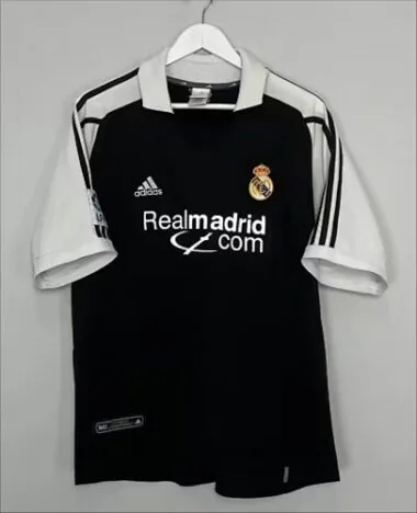 2001/02 Real Madrid Away Retro Soccer Jerseys