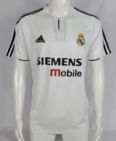 03/04 Real Madrid Home Retro Soccer Jerseys