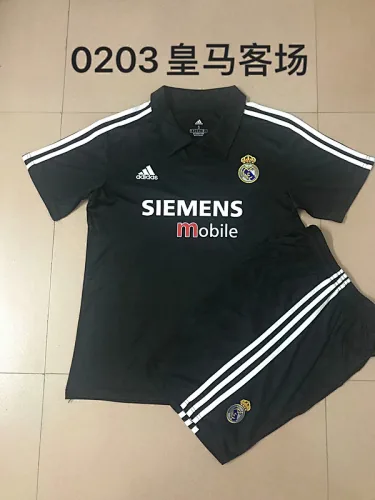 02/03 Real Madrid Away Retro Soccer Jerseys