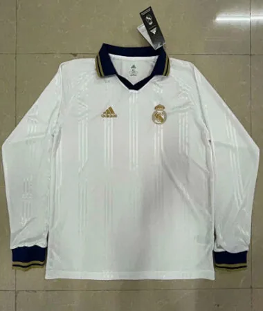 Real Madrid Retro Long Sleeve Training Jerseys