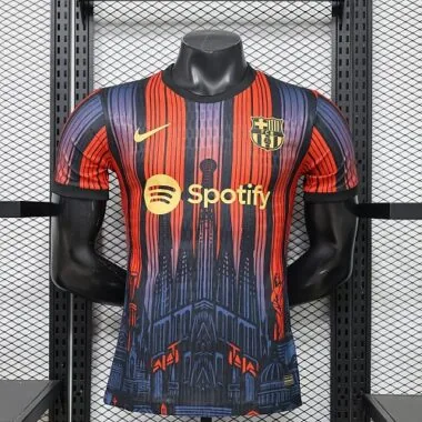 26-27 Barc Player Version Soccer Jerseys