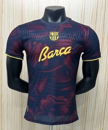 26-27 Barc Player Version Soccer Jerseys