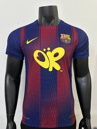 25-26 Barc Player Version Soccer Jerseys
