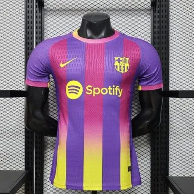 26-27 Barc Player Version Soccer Jerseys