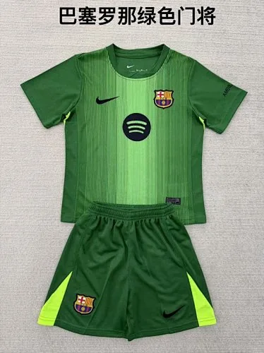 25-26 Barc Goalkeeper Soccer Jerseys