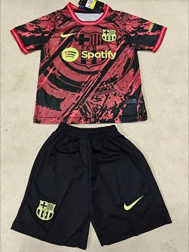 25-26 Barc Kids Soccer Jerseys