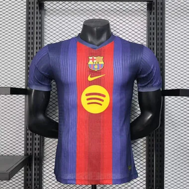 25-26 Barc Player Version Soccer Jerseys