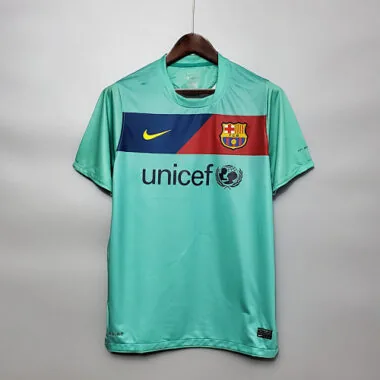 10-11 Barc Away Soccer Jerseys