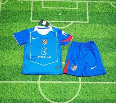 25-26 Atletico Madrid Third Kids Soccer Jerseys