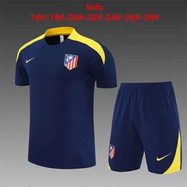 25-26 Atletico Madrid Kids Training Soccer Suit