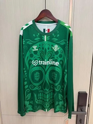 25-26 Real Betis Long Sleeve Soccer Jerseys