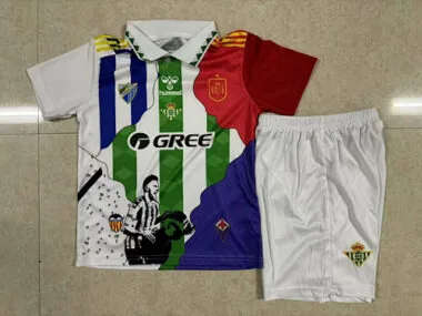 25-26 Real Betis Kids Soccer Jerseys