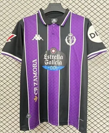Capa do álbum «Camisolas de futebol do Real Valladolid para jogos fora de casa», n.º 25-26