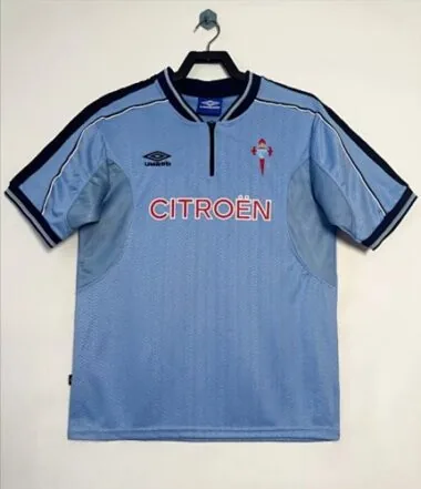 Maillots de football rétro « domicile » du Celta, saison 99-00