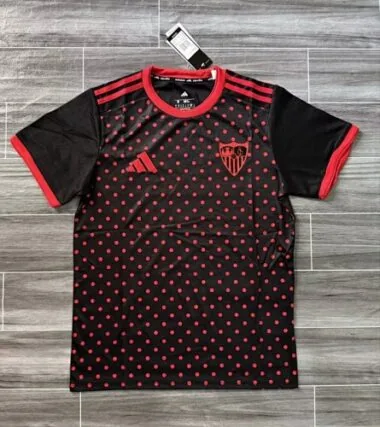 Maillots d'entraînement de football du FC Séville 25-26