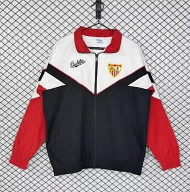Vestes coupe-vent rétro du FC Séville 92-93