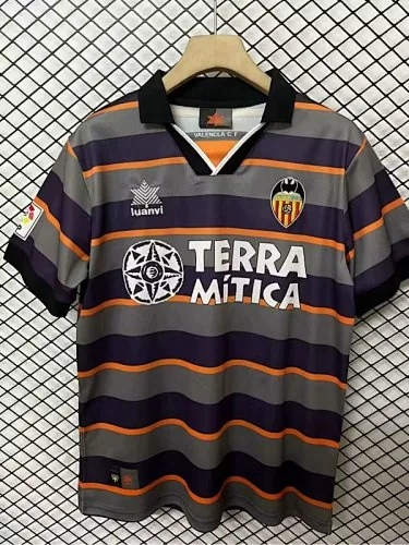 99-00 Valencia Away Retro Soccer Jerseys