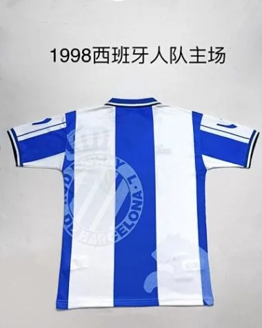 1998 Espanyol Retro-Heimtrikots Albumbild 2