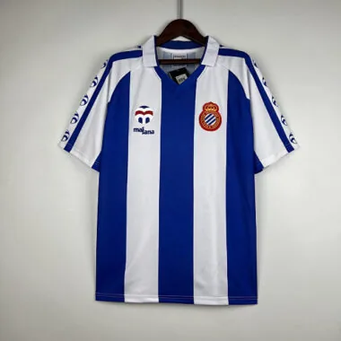 Camisetas de fútbol retro del Espanyol (temporada 1984/1989)