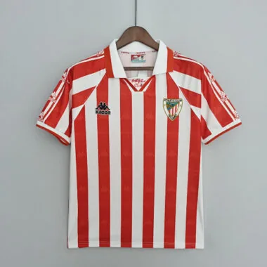 1995/97 Athletic Bilbao Home Retro Soccer Jerseys