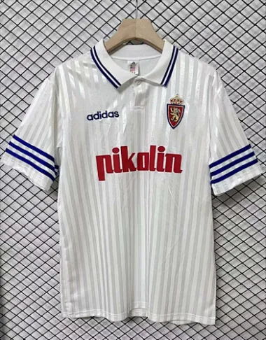 95/96 Zaragoza Home Retro Soccer Jerseys