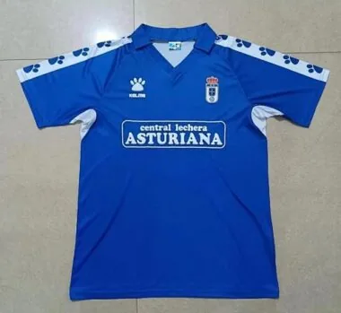 90/91 Real Oviedo Home Retro Soccer Jerseys