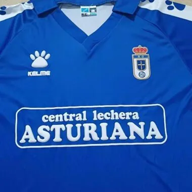 90/91 Real Oviedo Home Retro Soccer Jerseys album image 3